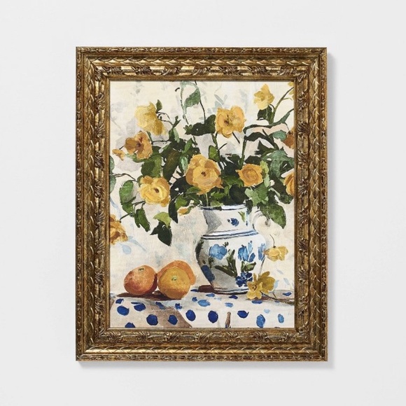 16"x20" Floral Painting Wall Art - designed with Studio McGee - Picture 2 of 15